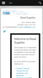 Mobile Screenshot of desal.co.uk